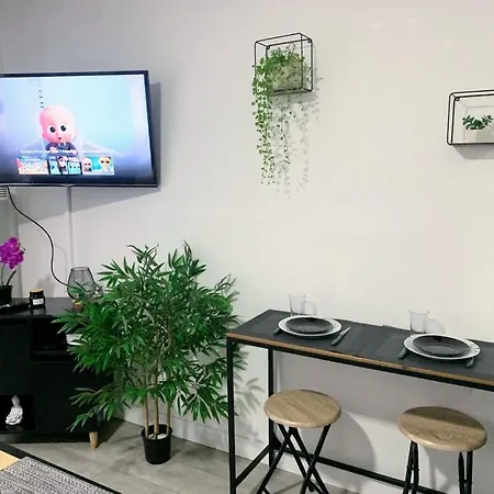 公寓 Studio - 1 Min Rer - 10min Disney & 30 Min Paris - Free Parking & Wifi